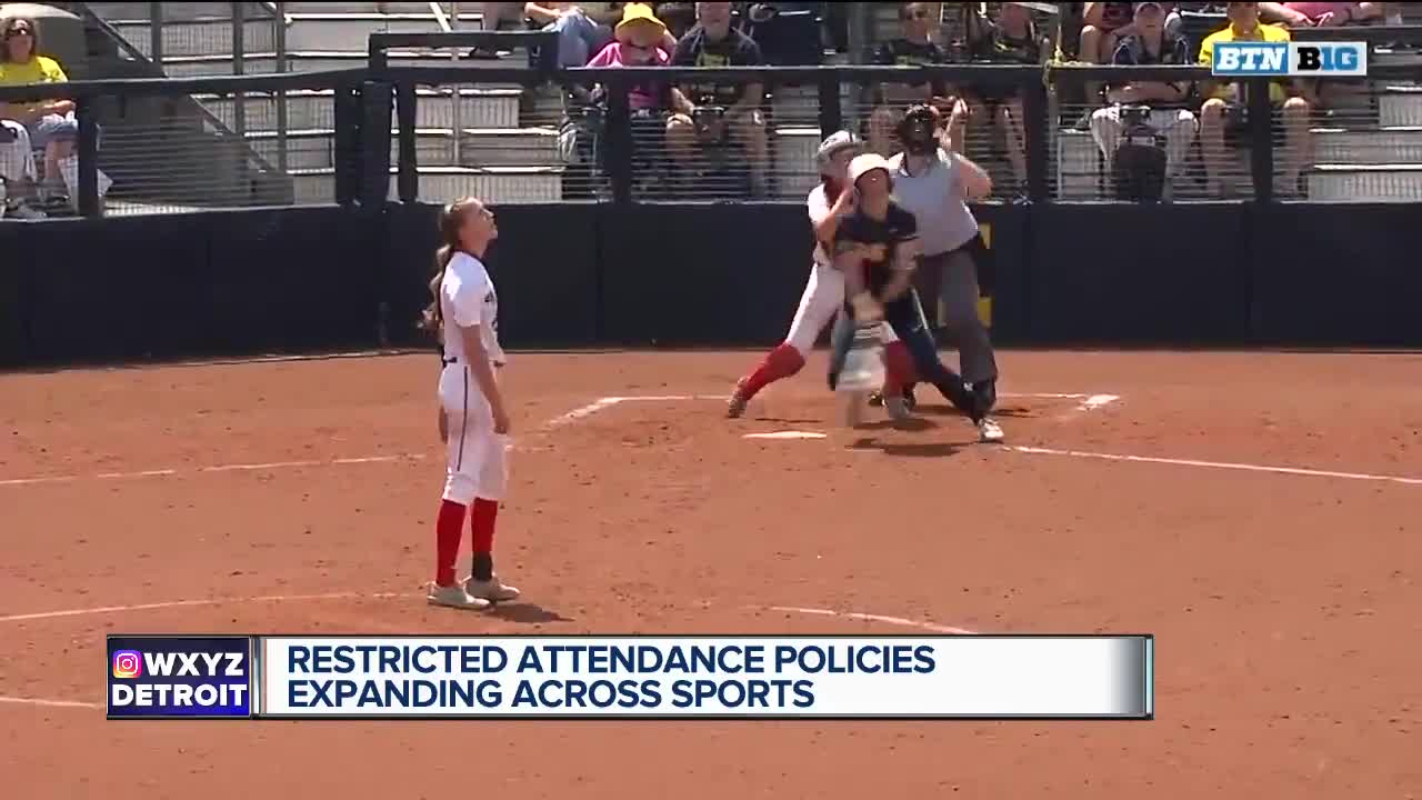 Restricted attendance policies expanding across sports