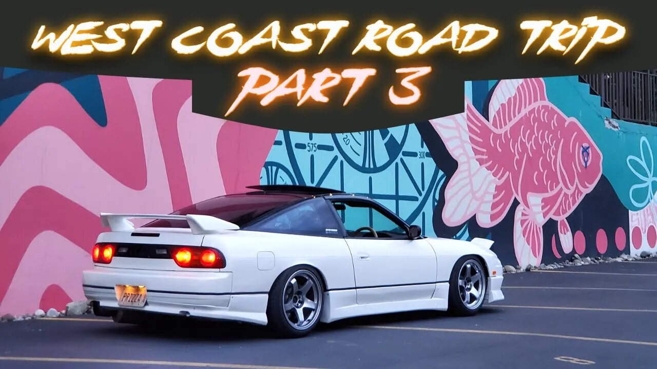 2,000 miles away from home in our 240sx drift cars! Exploring Oregon and Washington!