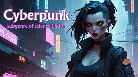 Cyberpunk: subgenre of science fiction