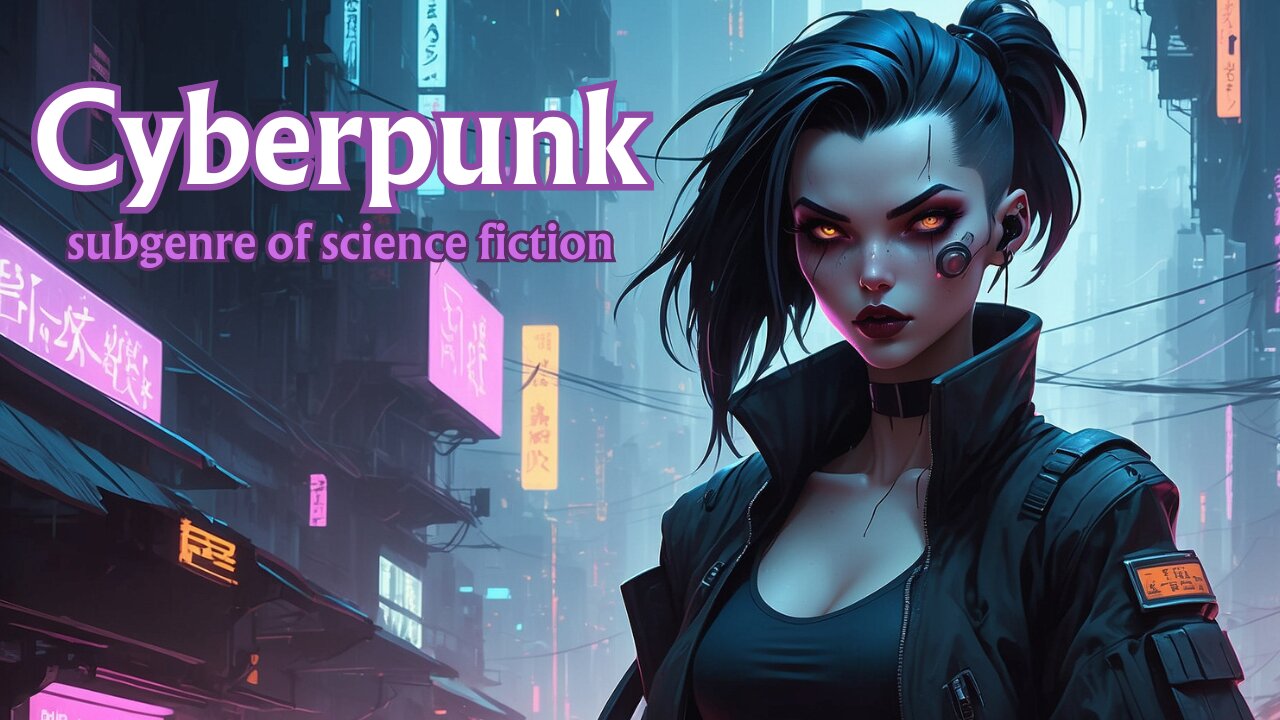 Cyberpunk: subgenre of science fiction