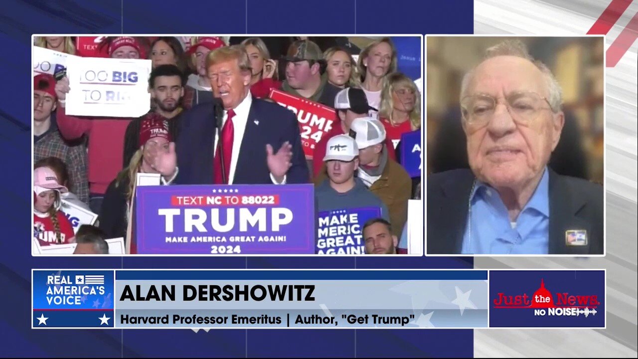 Alan Dershowitz praises unanimous SCOTUS decision to keep Trump on the 2024 ballot