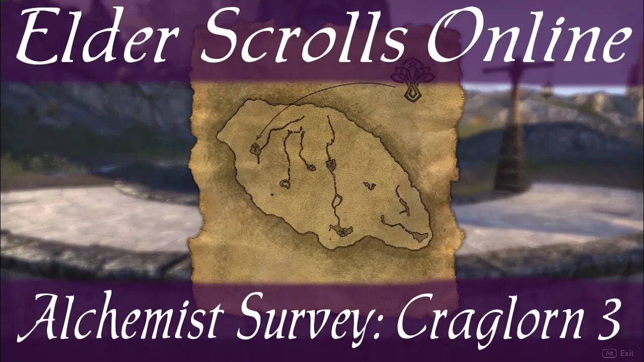 Alchemist Survey: Craglorn 3 [Elder Scrolls Online ESO]