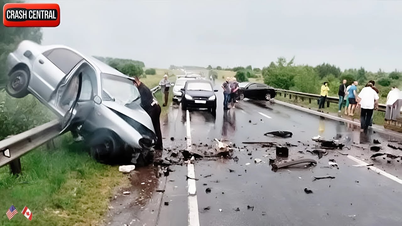 50 SHOCKING Car Crashes Moments Video On The Road You Wouldn't Believe If Not Filmed