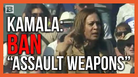 Kamala Harris: "Let Us Finally Pass an Assault Weapons Ban"