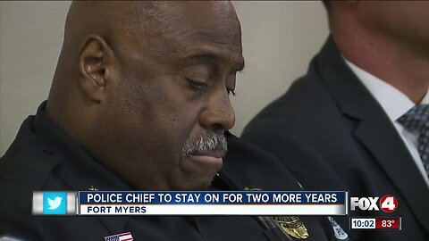 Police Chief to stay on for two more years