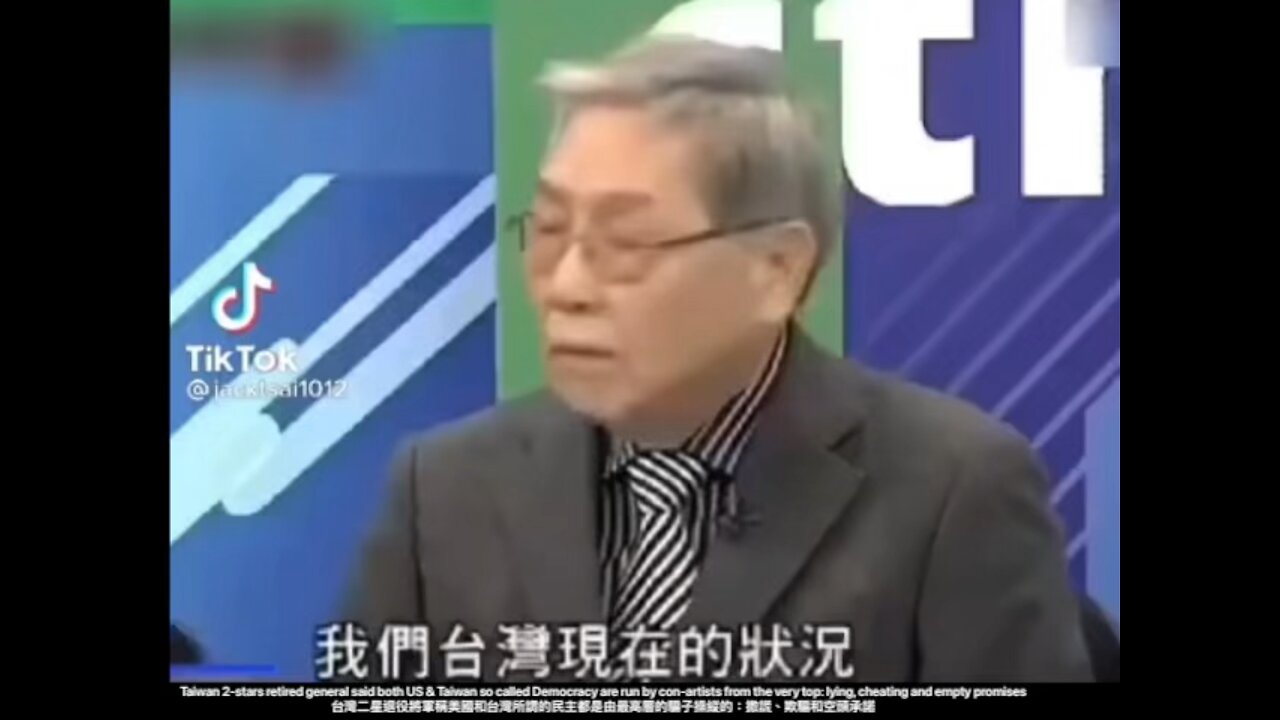 Both US & Taiwan so called Democracy are run by con-artists from the very top