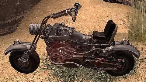 You Can Drive Motorcycles in Fallout New Vegas Online