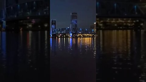 Jacksonville's Main Street Bridge sunset Time-Lapse #shorts