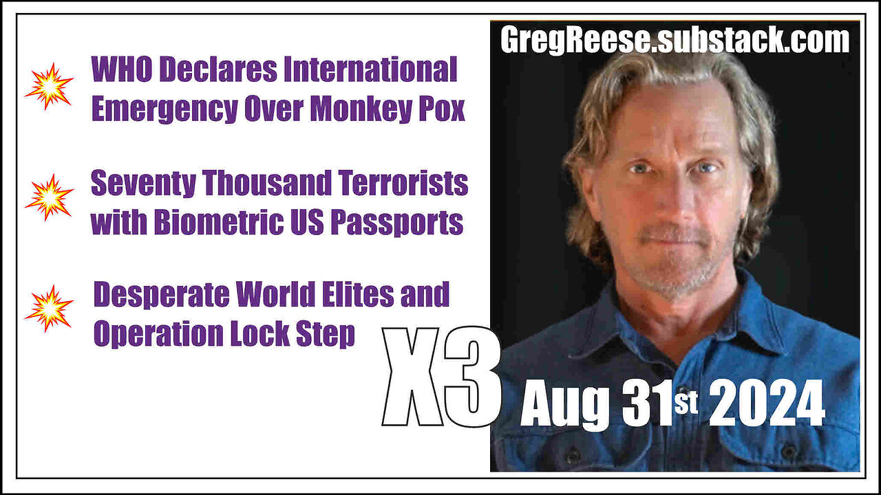 Greg Reese X3 - Aug 31st 2024