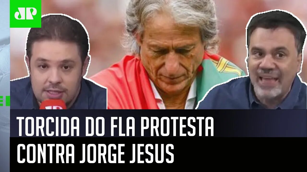 JUDAS? "Um EXAGERO, mas talvez isso SEJA BOM" Torcida do Flamengo PEGA no PÉ de JORGE JESUS