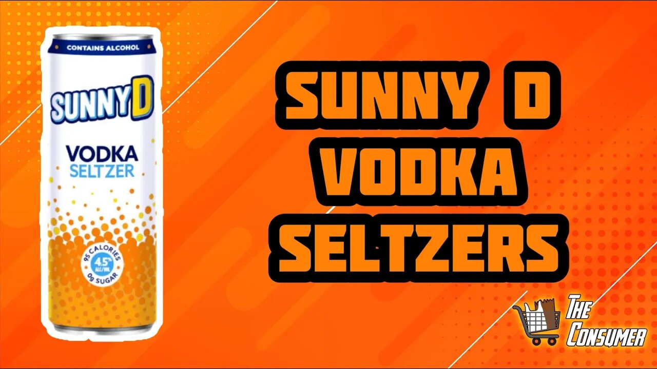Sunny D Vodka Seltzers