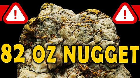 ALERT! MASSIVE 82 Ounce Gold Nugget Found In Australia