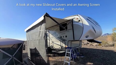 New Slideout Covers and Awning Screen for my Coach!!