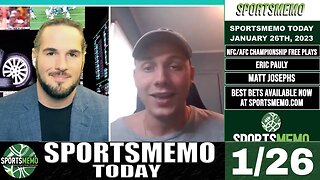 Free Sports Picks | NFL Conference Championship Predictions and Props | SportsMemo Today 1/26