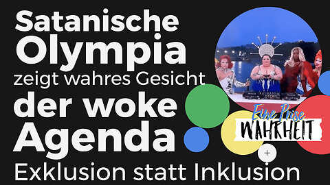 Satanische Olympia zeigt wahres Gesicht der woke Agenda - Exklusion statt Inklusion