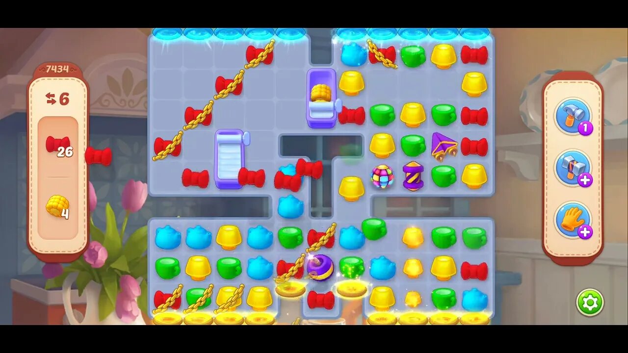 Playrix Homescapes Gameplay Walkthrough Level 7434