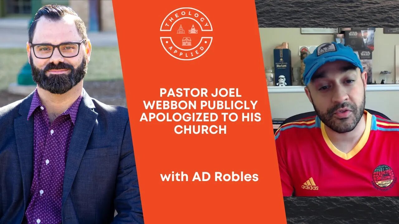 Pastor Joel Webbon Publicly Apologized To His Church