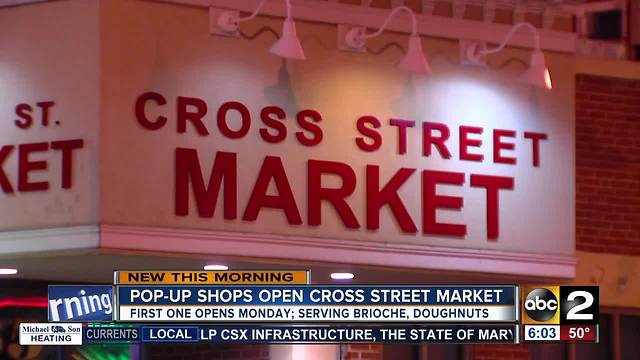 New pop-up shops coming to Cross Street Market in Federal Hill