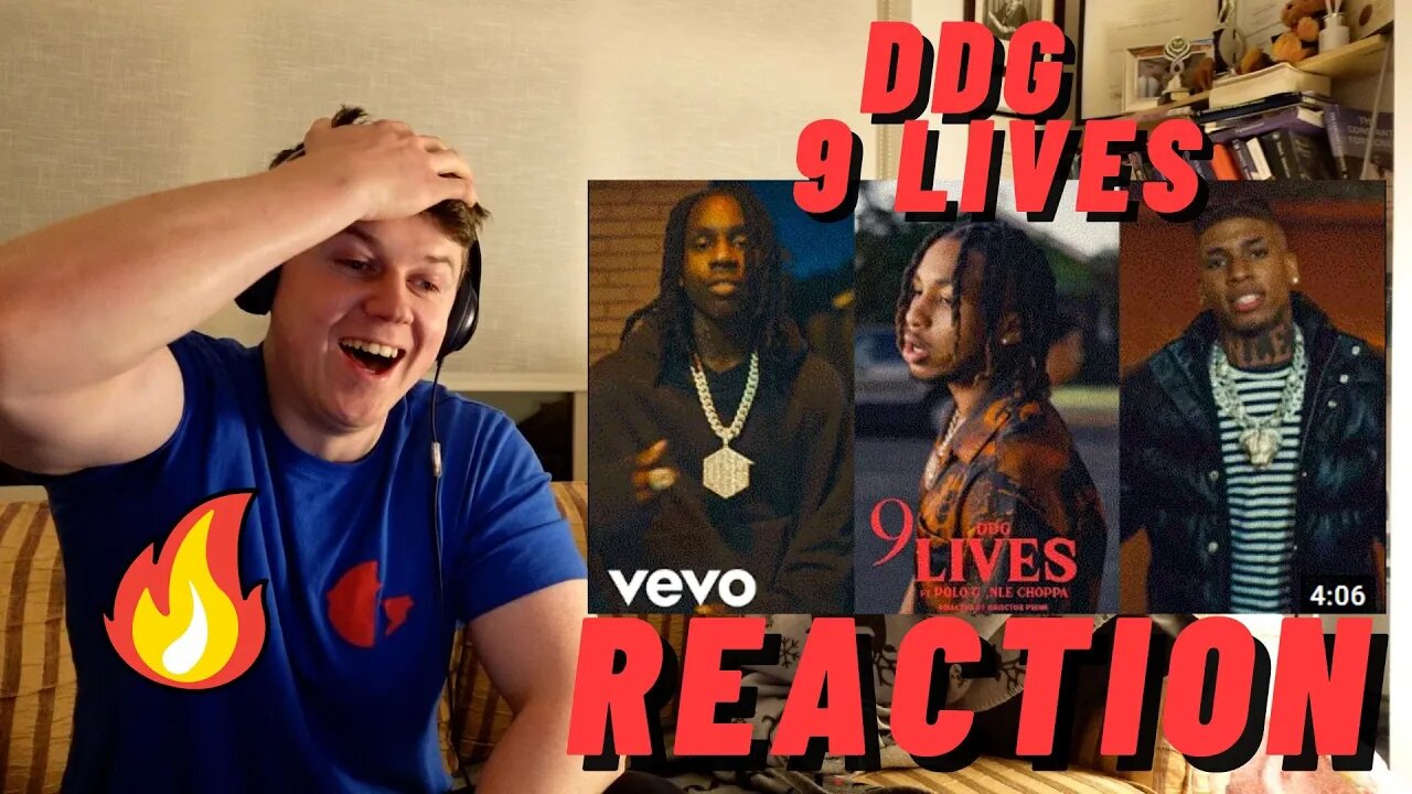 DDG - 9 Lives (Official Music Video) ft. Polo G, NLE Choppa | ((IRISH MAN REACTION!!))