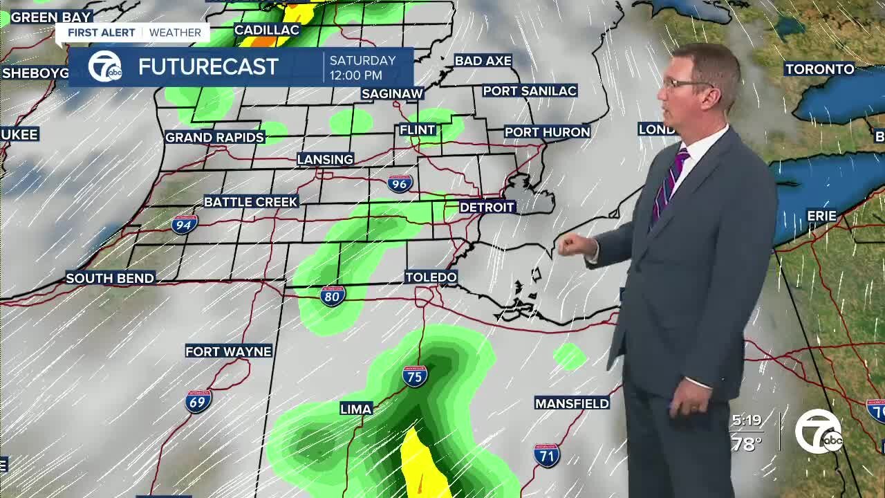 Rain returns this weekend