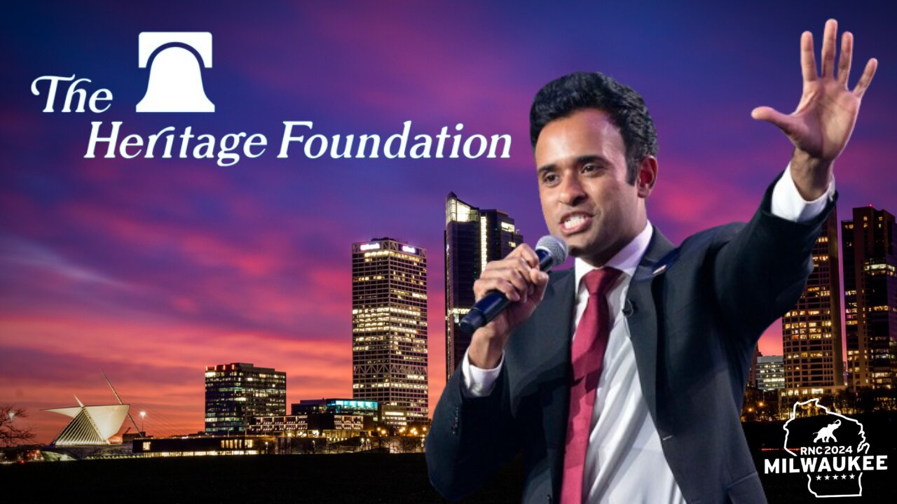 Vivek Live at The Heritage Foundation PolicyFest (RNC)