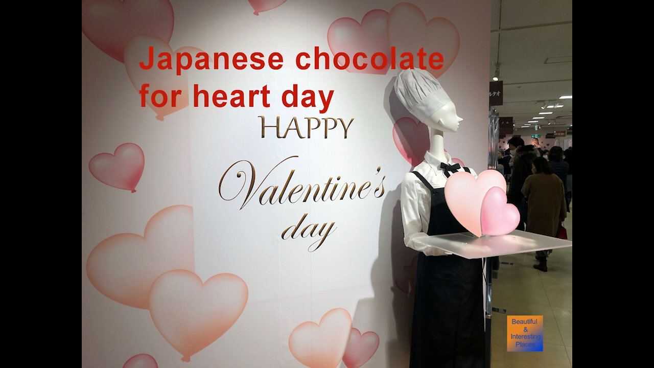 Novality Valentines chocolate in Japan 2021-Beautiful & Interesting Places