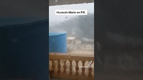 hurricane Marie made landfall in Puerto Rico 🌩️⛈️⚡🌪️