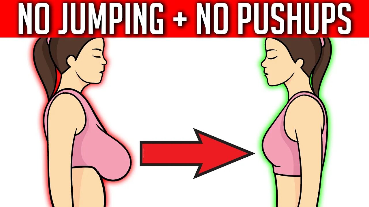 5 Min | Easiest Exercises To Shrink Breast Size