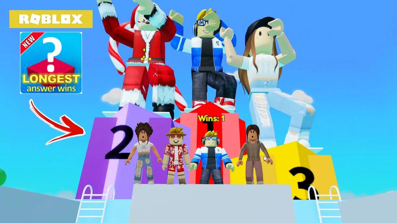 Who Had the Longest Answer? Longest Answer Wins - Roblox