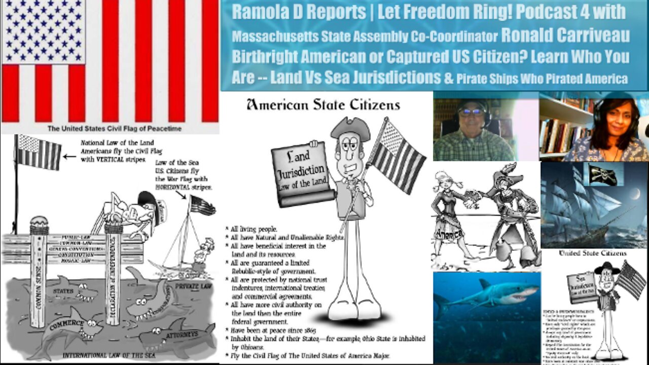 Let Freedom RIng! Mass State Assembly Podcast 4: Birthright American or Captured US Citizen?