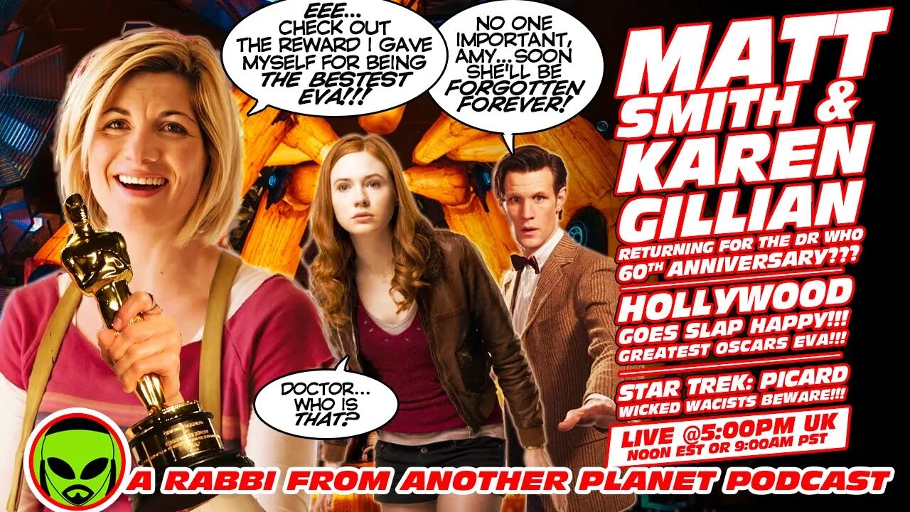 LIVE@5 - Karen Gillan & Matt Smith Returning to Doctor Who??? Oscars Goes Slap Happy!!!