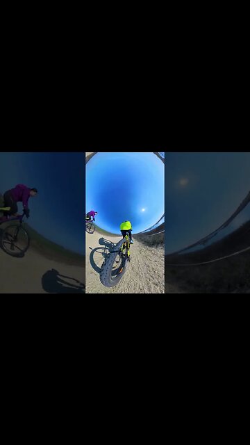 Spring Ride with INSTA360 X3 back mount | #shorts