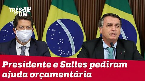 Bolsonaro diz que Brasil vai zerar emissão de gases até 2050