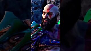 God of War Ragnarok: Kratos e Odin se encontram #shorts