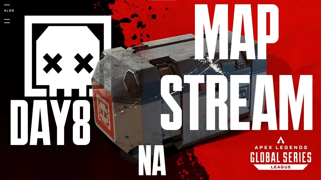 ALGS PRO LEAGUE: MAP STREAM NA | Split 1, Day 8 | 12-11-22