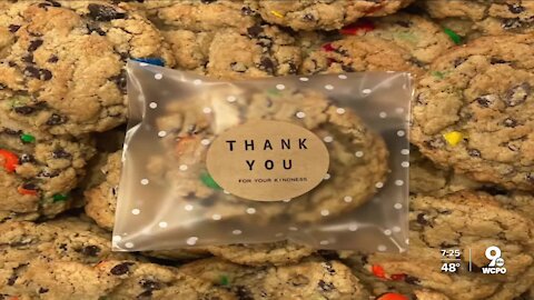 Cookies for Caregivers deliver sweet treats to frontline workers