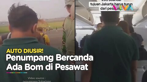 Sebar Ancaman Bom di Pesawat Pelita Air, Pelaku Diturunkan