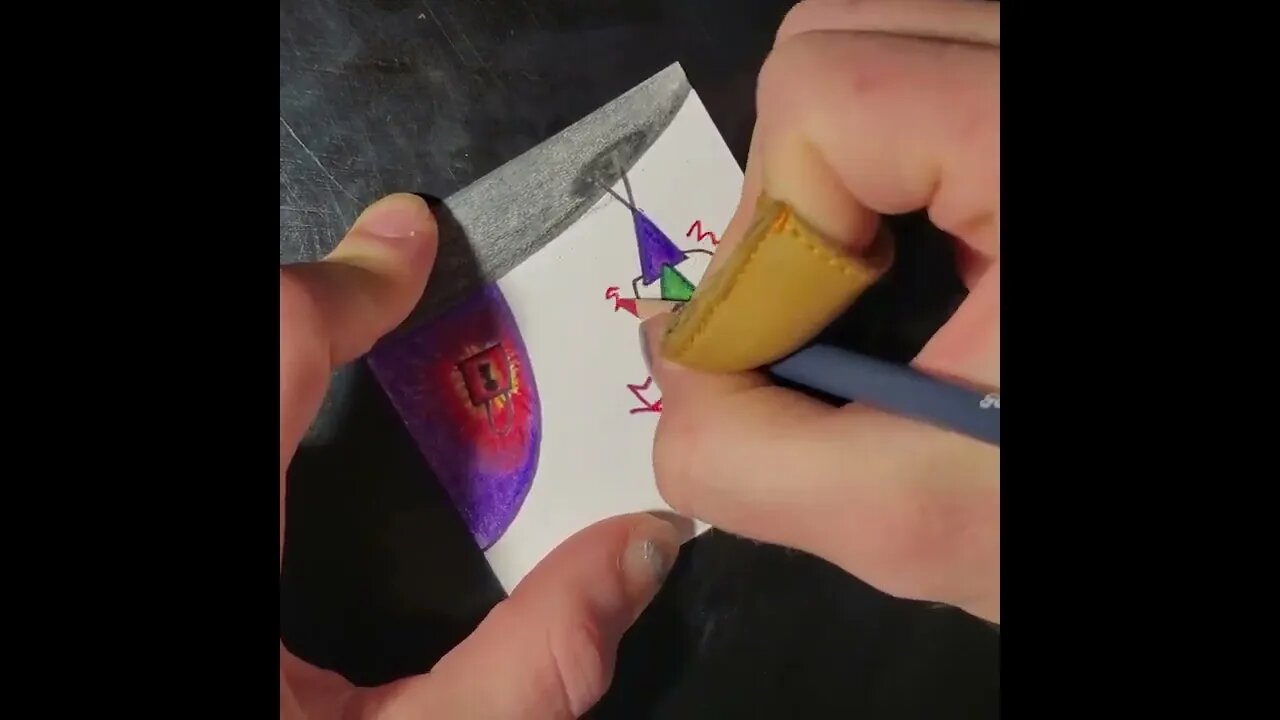 Alien Locked Out Of UFO - Drawing Timelapse