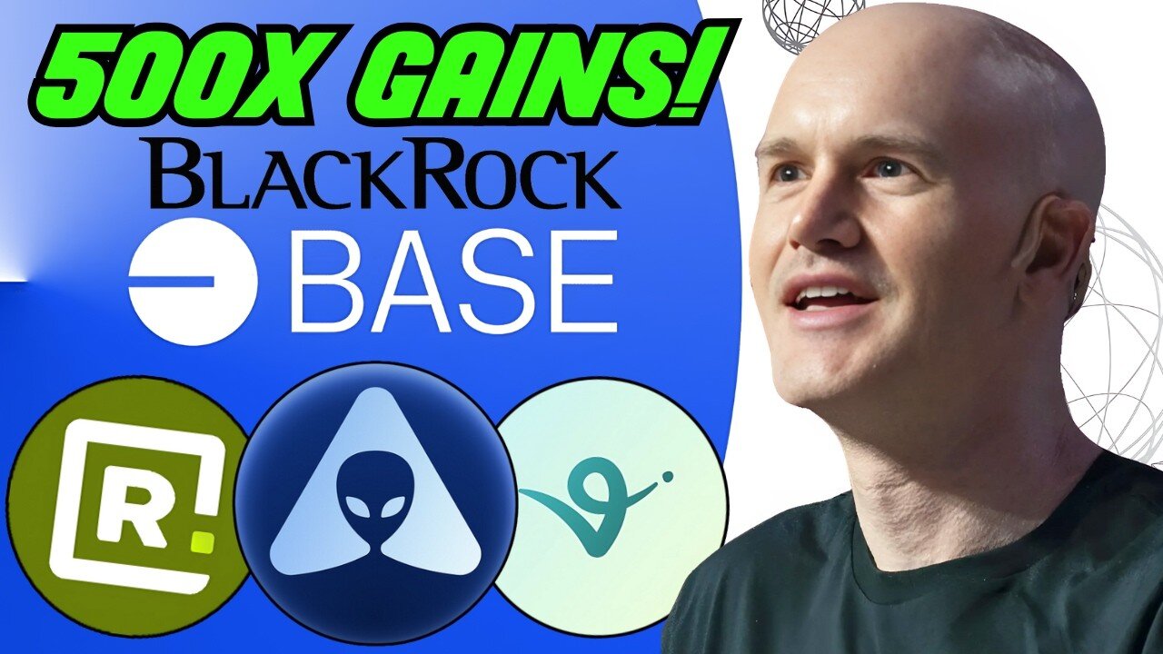 Top 10 Base Chain Crypto Altcoins Set to EXPLODE 500X This Bull Run (BLACKROCK INVESTMENT!)