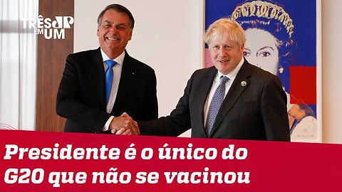 Bolsonaro reúne-se com Boris Johnson às vésperas de discurso na ONU