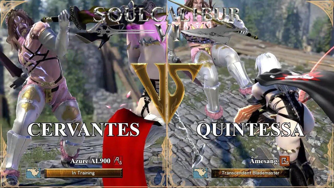 SoulCalibur VI — Azure AI 900 (Cervantes) VS Amesang (Quintessa) | Xbox Series X Casual