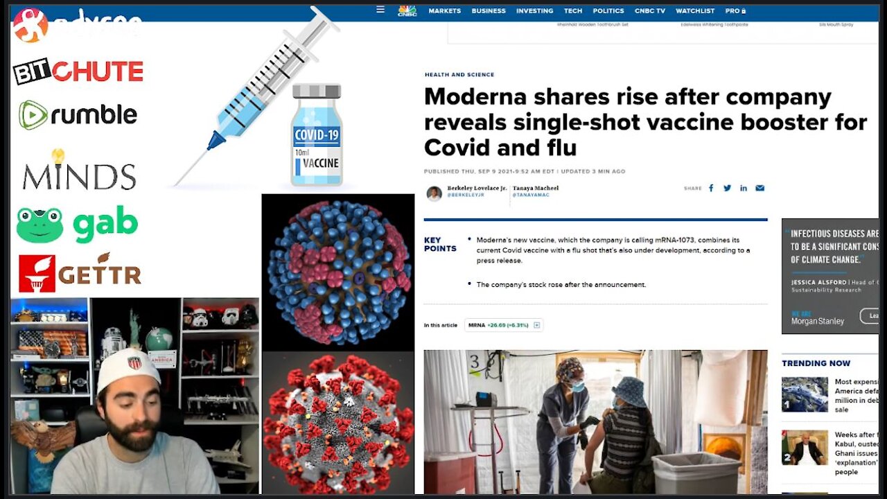 Moderna Announces NEW JAB Containing Both FLU and COVID, Forever-Jabs Incoming!