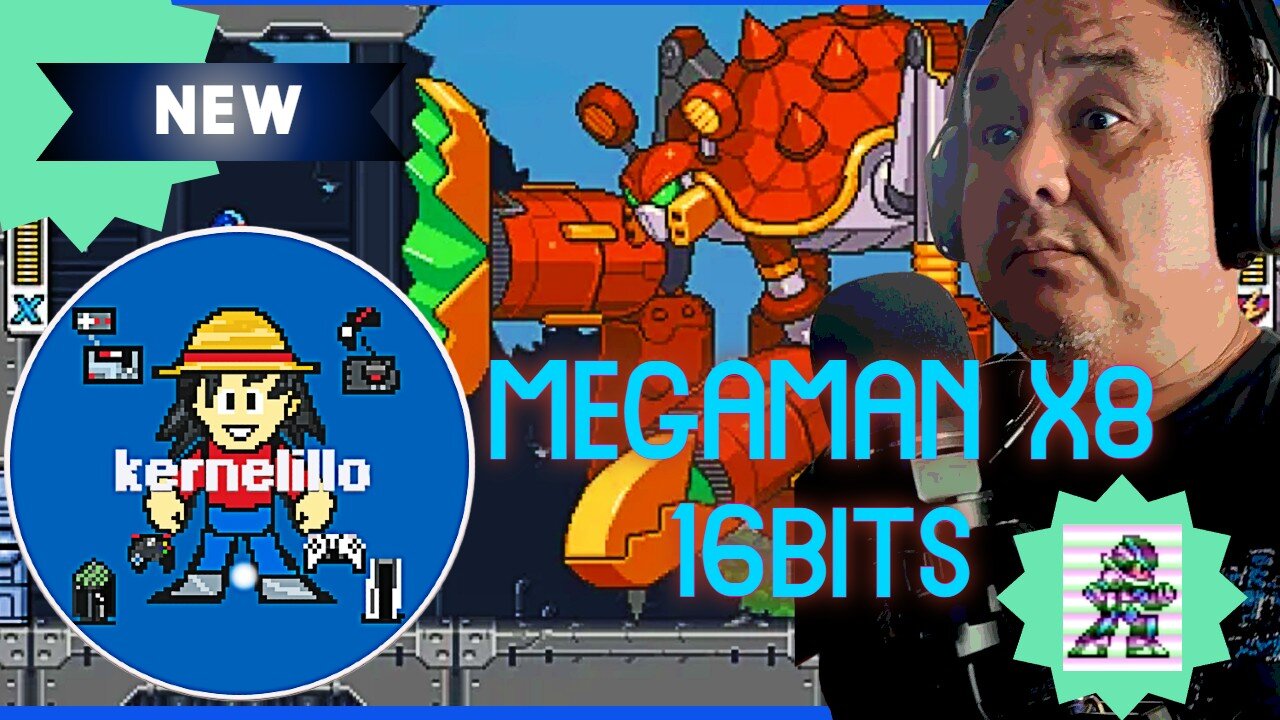 🔥Aventuras vs los Reploides con MEGAMAN X8 16 bits