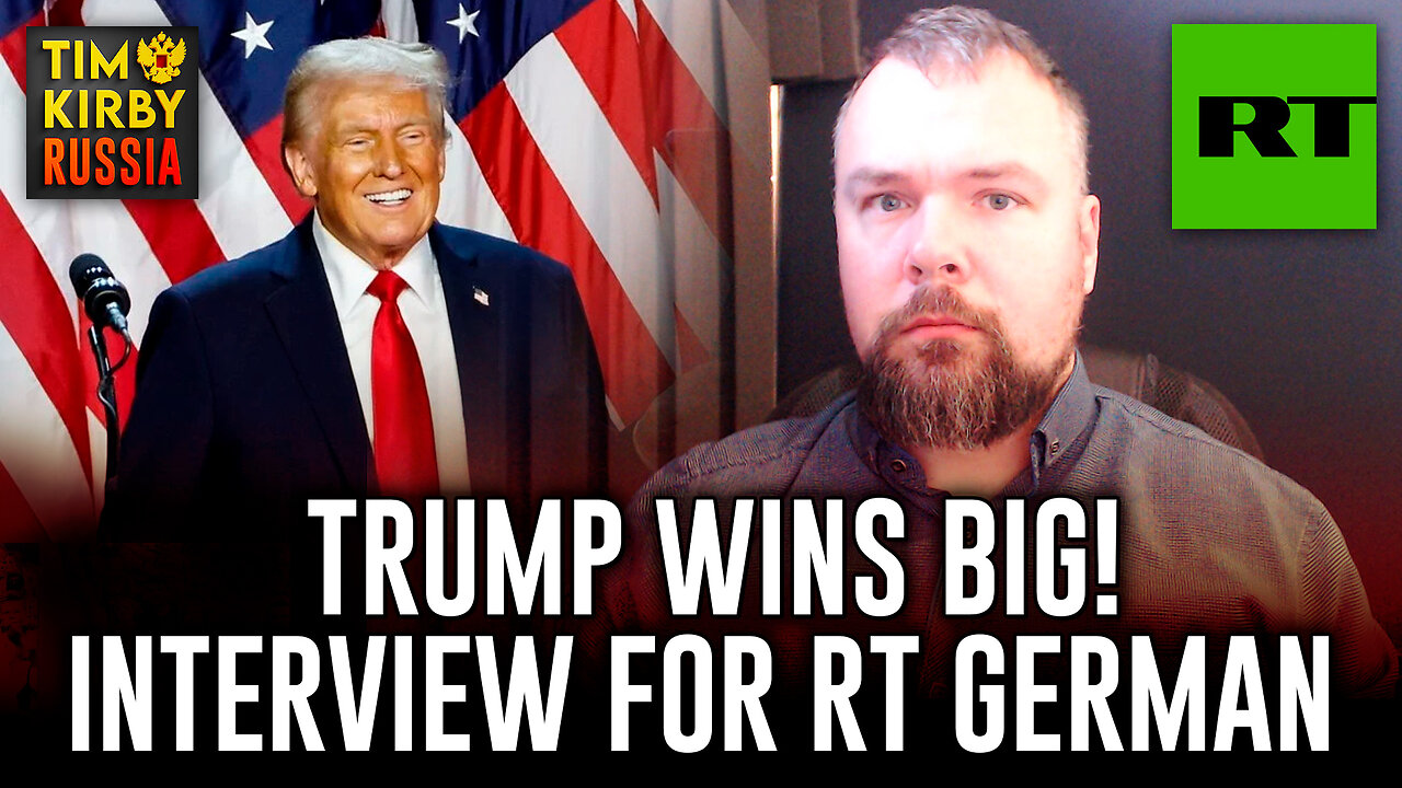 Trump Wins Big! Interview for RT German