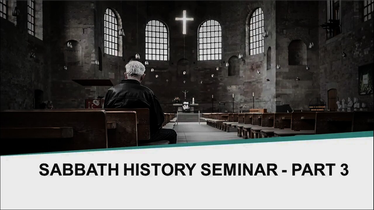 The History of the Sabbath Part III - Sabbath through the Middle Ages with Pat Arrabito