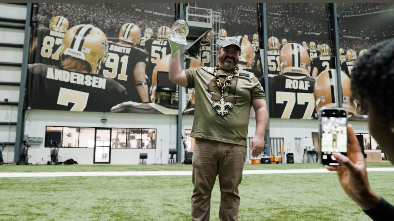 Rashid Shaheed surprises Saints 2023 NFL Fan of the Year Nominee