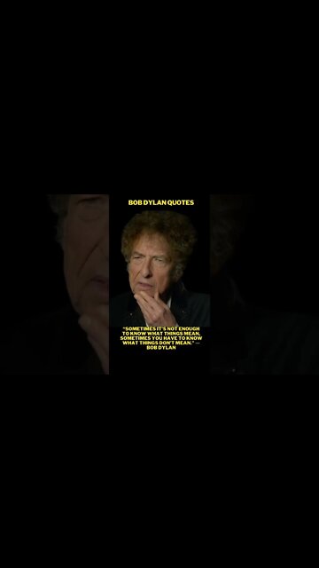 Bob Dylan Quotes that can change your Life. #shorts #quotes