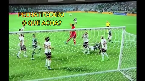 OLHA O QUE O GÓMEZ FALOU SOBRE LANCE DO PÊNALTI EM PALMEIRAS X FLAMENGO