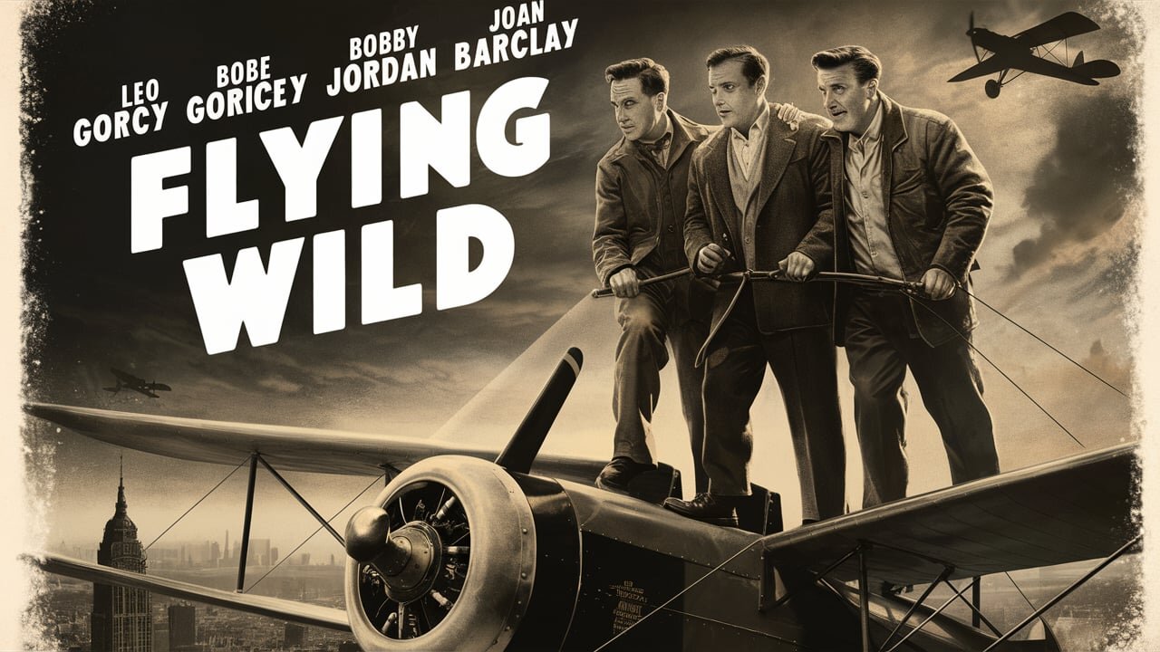 EAST SIDE KIDS, FLYING WILD (1941) Leo Gorcey, Bobby Jordan & Joan Barclay | Mystery, Comedy | B&W