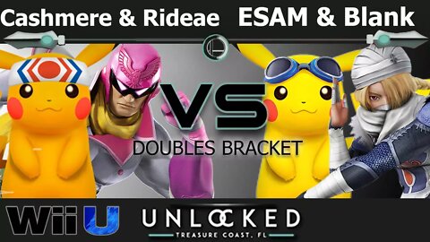 Cashmere & Rideae vs. ESAM & Blank - Wii U Doubles - Unlocked